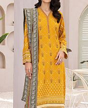 Lsm Mustard Pashmina Suit- Pakistani Winter Clothing