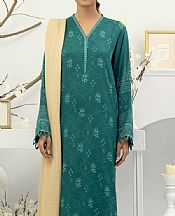 Lsm Teal Pashmina Suit- Pakistani Winter Clothing