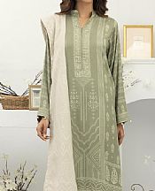 Lsm Glacier Green Pashmina Suit- Pakistani Winter Dress