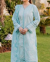 Marjjan Light Blue Lawn Suit- Pakistani Lawn Dress