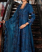 Marjjan Royal Blue Lawn Suit- Pakistani Lawn Dress