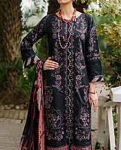 Marjjan Black Lawn Suit- Pakistani Designer Lawn Suits