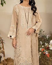 Marjjan Ivory Karandi Suit- Pakistani Winter Clothing