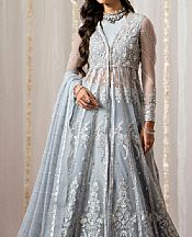 Maryum N Maria Baby Blue Chiffon Suit- Pakistani Designer Chiffon Suit