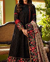 Maryum N Maria Black Lawn Suit- Pakistani Designer Lawn Suits