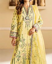 Maryum N Maria Golden Sand Lawn Suit- Pakistani Designer Lawn Suits