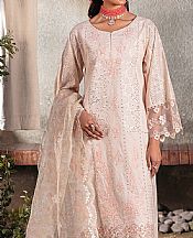 Mohagni Baby Pink Lawn Suit