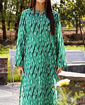 Motifz Sea Green Lawn Suit (2 pcs)- Pakistani Lawn Dress