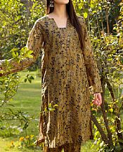 Motifz Dirt Brown Lawn Suit (2 pcs)- Pakistani Lawn Dress