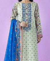 Orient Ash White Lawn Suit- Pakistani Lawn Dress