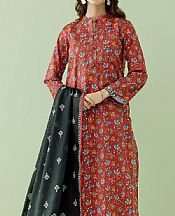 Orient Coral Lawn Suit- Pakistani Designer Lawn Suits
