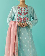 Orient Baby Blue Jacquard Suit- Pakistani Designer Lawn Suits