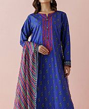 Orient Blue Lawn Suit- Pakistani Lawn Dress