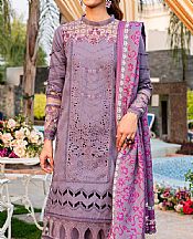 Parishay Lavender Khaddar Suit- Pakistani Winter Dress