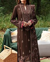 Ramsha Dark Brown Karandi Suit- Pakistani Winter Clothing