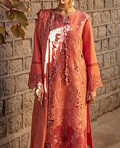 Rang Rasiya Coral Karandi Suit- Pakistani Winter Dress