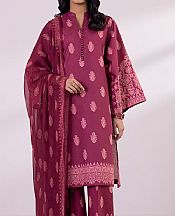 Sapphire Plum Lawn Suit- Pakistani Lawn Dress