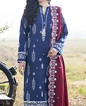 So Kamal Ivory Khaddar Suit- Pakistani Winter Clothing