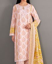 So Kamal Pale Pink Khaddar Suit- Pakistani Winter Clothing