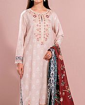 So Kamal Ivory Khaddar Suit- Pakistani Winter Clothing