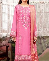 So Kamal Pink Khaddar Suit- Pakistani Winter Dress