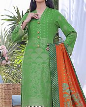 Vs Textile Pastel Green Khaddar Suit- Pakistani Winter Dress