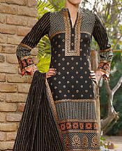 Vs Textile Brown Lawn Suit- Pakistani Lawn Dress