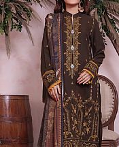 Vs Textile English Walnut Leather Suit- Pakistani Winter Clothing