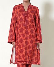 Zeen Coral Khaddar Suit (2 Pcs)- Pakistani Winter Dress