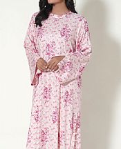 Zeen White/Pink Linen Suit (2 Pcs)- Pakistani Winter Dress