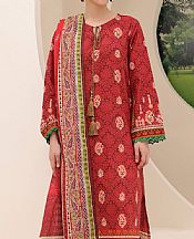 Zellbury Scarlet Lawn Suit (2 Pcs)- Pakistani Designer Lawn Suits