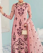 Akbar Aslam Tea Rose Organza Suit- Pakistani Chiffon Dress