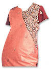 Rust Georgette Trouser Suit- Pakistani Casual Clothes