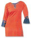 Orange Georgette Suit- Pakistani Casual Clothes