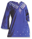 Blue Georgette Trouser Suit- Pakistani Casual Clothes