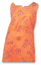 Orange Georgette Trouser Suit- Pakistani Casual Dress