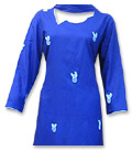 Royal Blue Marina Suit- Pakistani Casual Dress