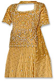 Mustard Jamawar Lehnga- Pakistani Wedding Dress