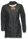 Black Khaddar Suit - Pakistani Casual Clothes