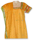 Yellow Jamawer Mehndi Suit